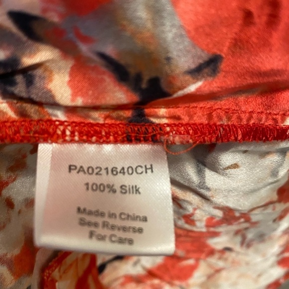 Parker Devlin Silk Floral Pants - Picture 11 of 11